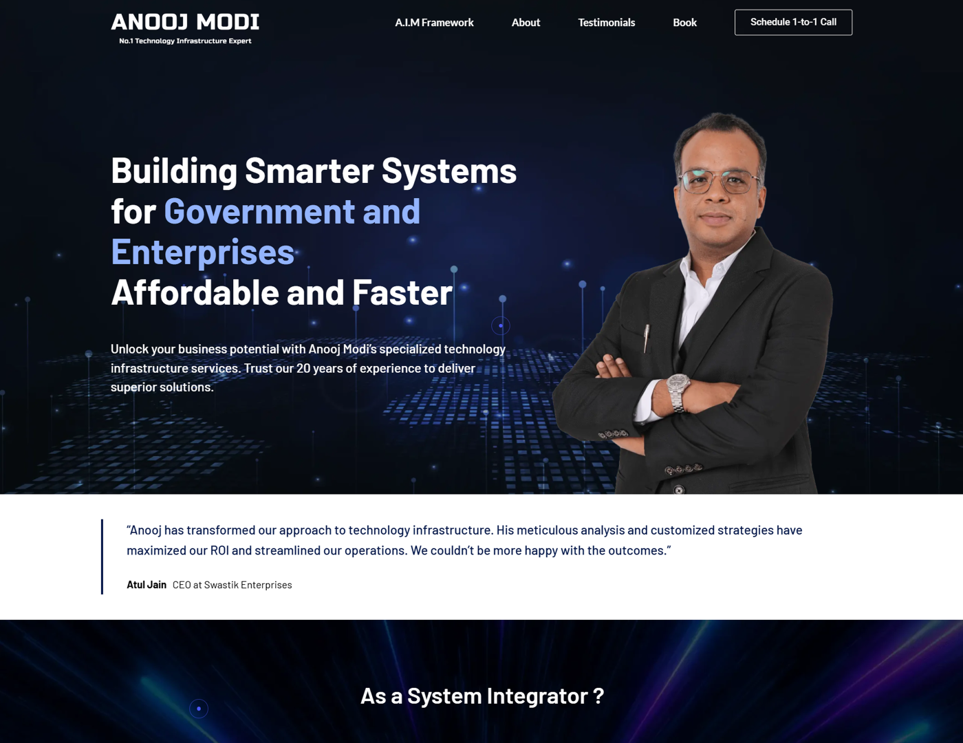 Anooj Modi project overview