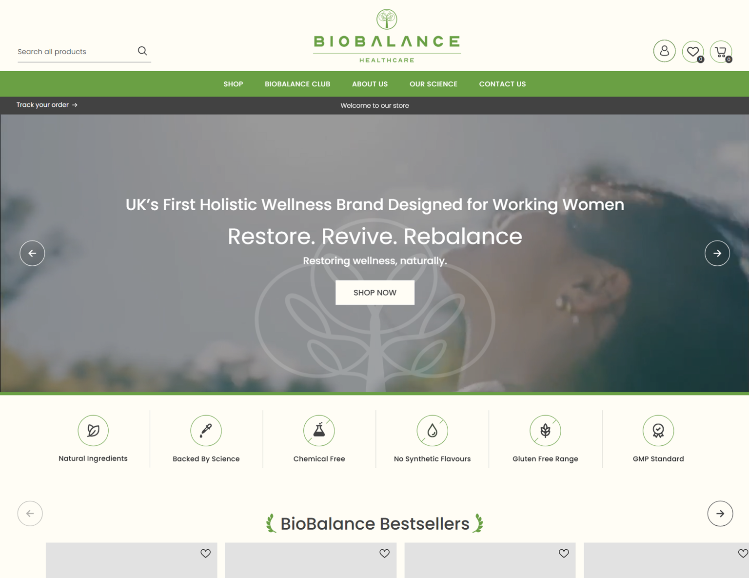 BioBalance project preview