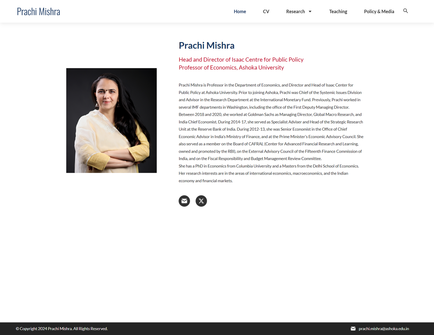 Prachi Mishra project overview