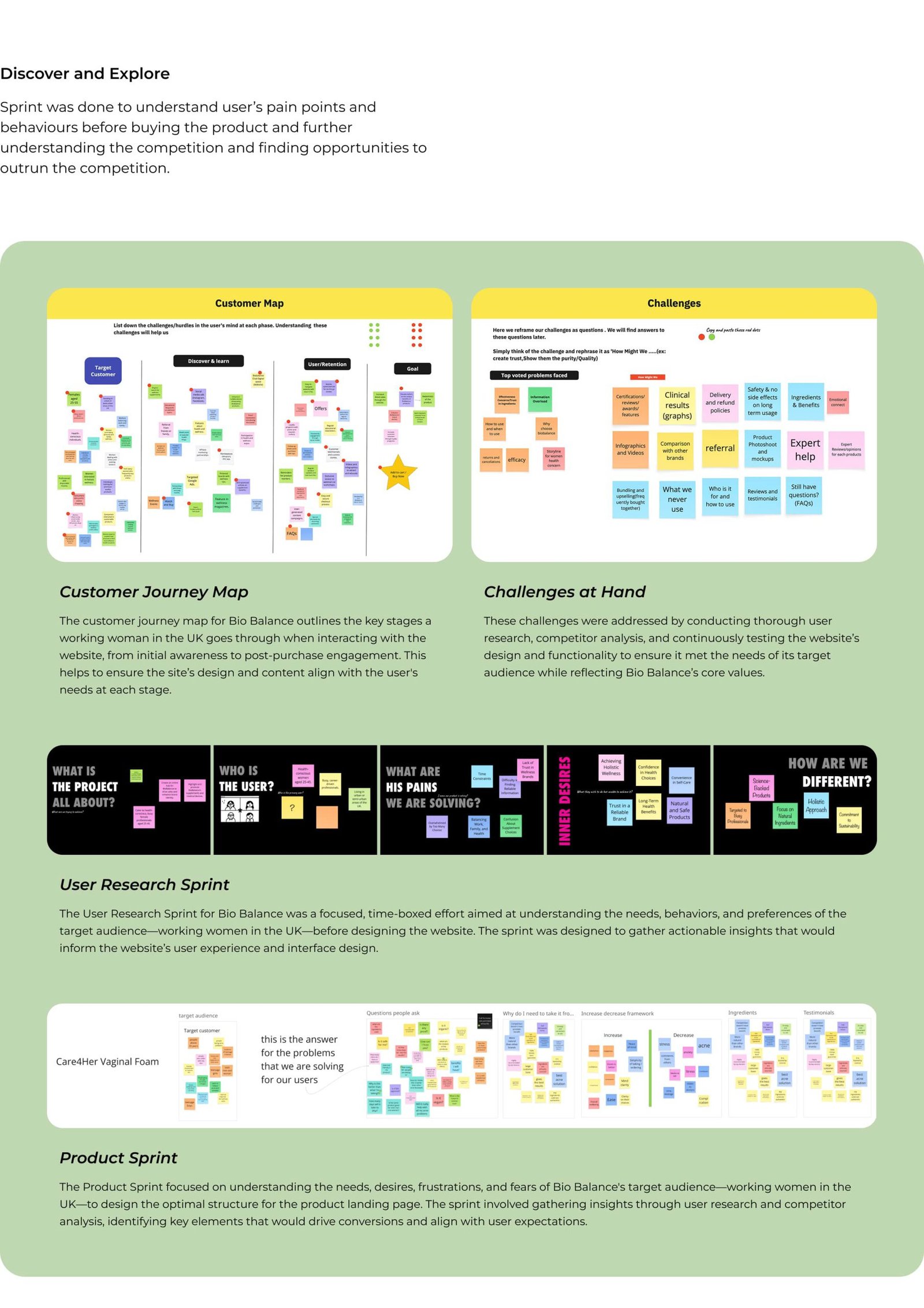 BioBalance design presentation, frame 8