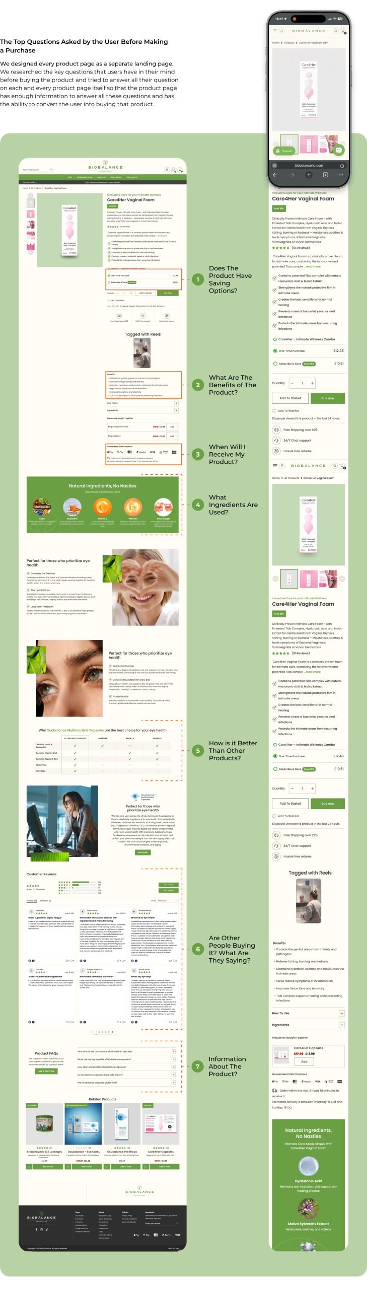 BioBalance design presentation, frame 13