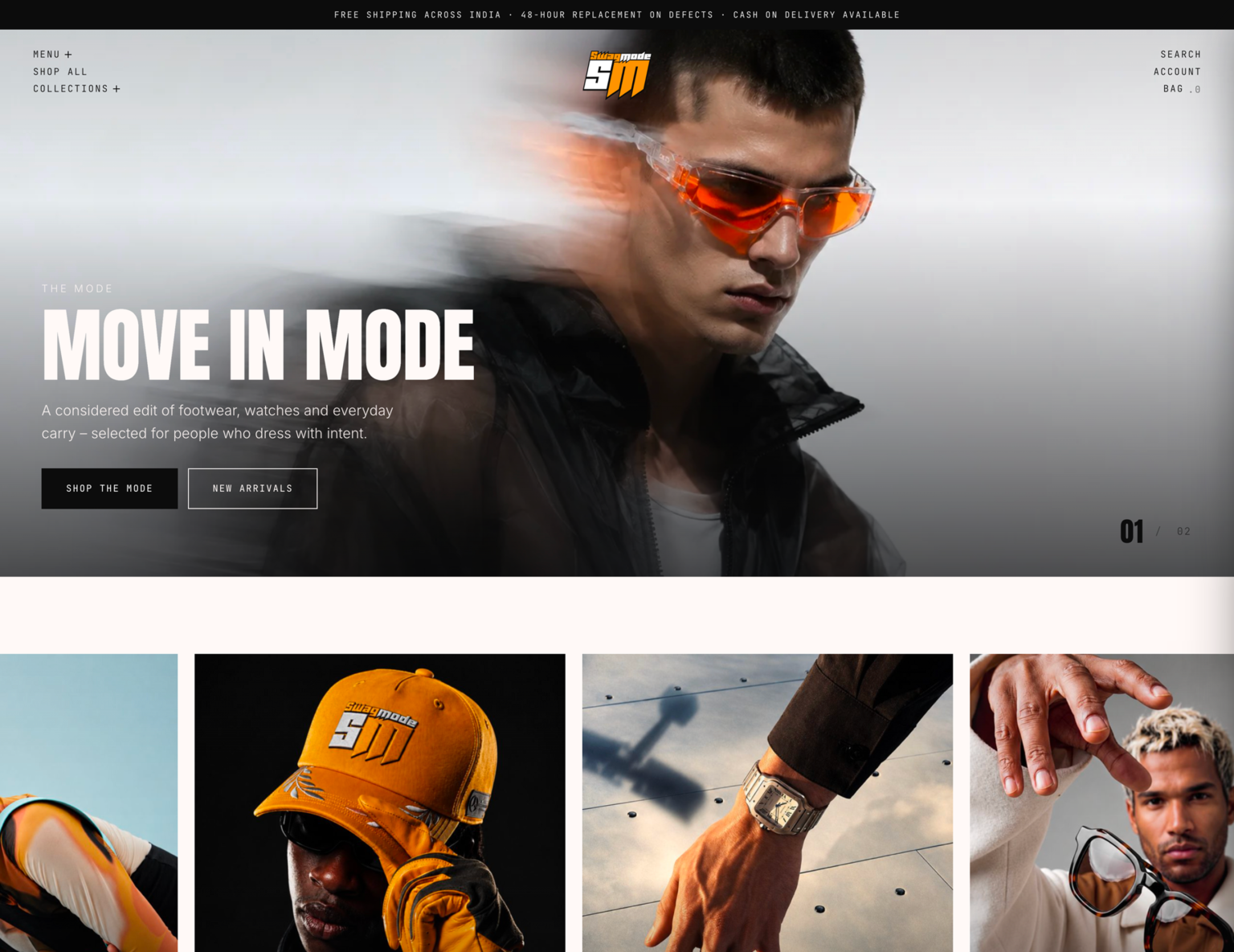 TheSwagModeStore project preview